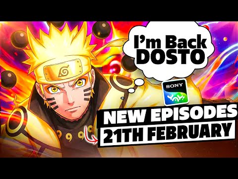 😍21 Feb! Naruto Shippuden Season 17 Hindi Dub | Episodes 361 Release Date Sony YAY