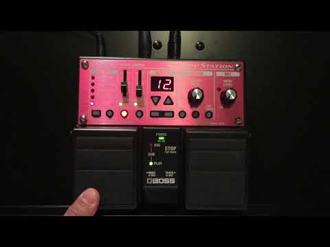 BOSS RC-30 One Shot Playback Explanation and Experiment