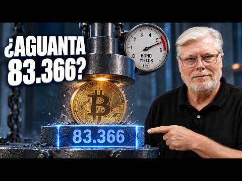 Bitcoin busca liquidez en 83,366 mientras Ethereum presiona soporte en 2,663