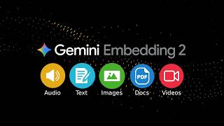 Gemini Embedding 2 - Audio, Text, Images, Docs, Videos