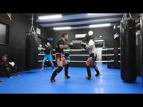 TRY-EX・スパーリング練習。