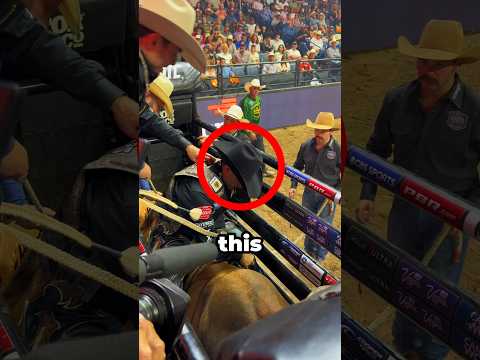 He broke the world record in bull riding🤯