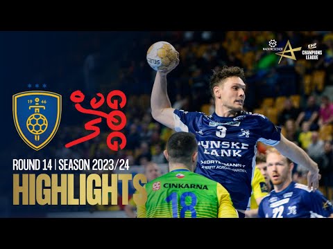 RK Celje Pivovarna Laško  vs GOG | Round 14 | EHF Champions League Men 2023/24