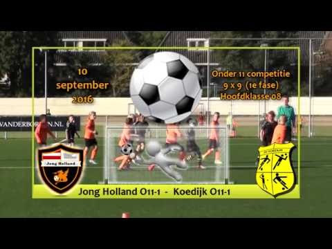Jong Holland O11-1 - Koedijk O11-1 (10-09-2016)