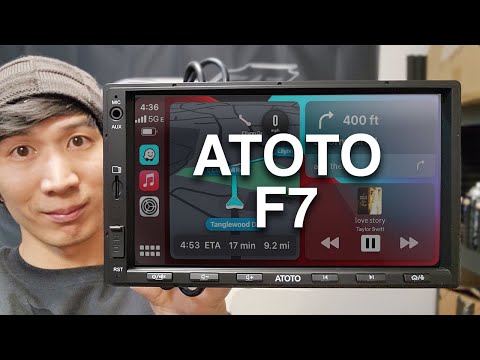 Everything You Need To Know - ATOTO F7WE Double DIN Car Stereo, Wireless CarPlay & Android Auto