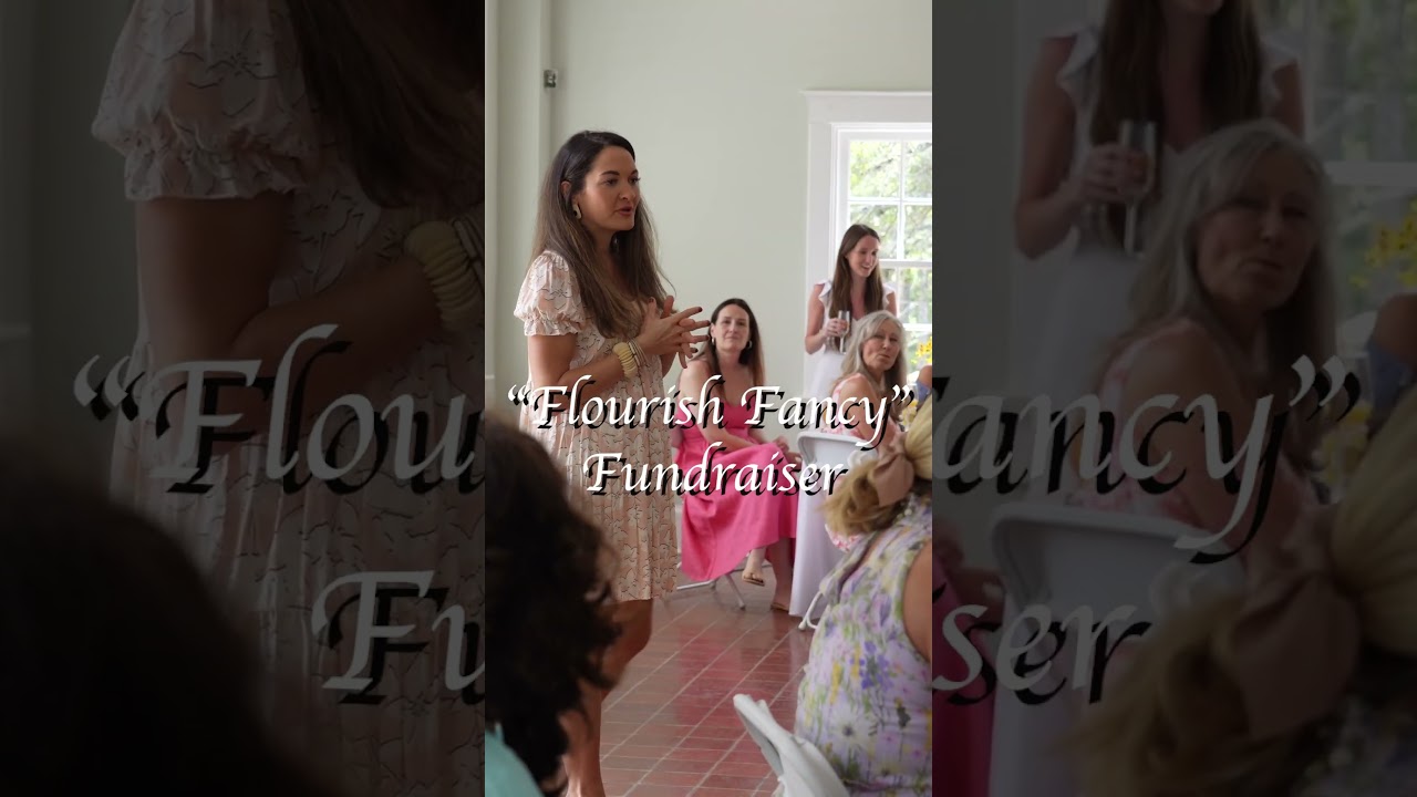 FLOURISH FANCY FUNDRAISER! #shorts #videography #nonprofit