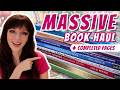 HUGE Colouring Book Haul + Finished Pages & My Colouring Station