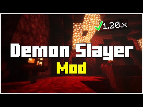 Minecraft TGK - How To Install Demon Slayer Mod  in Minecraft 1.20.2 → 1.20.1(2023)