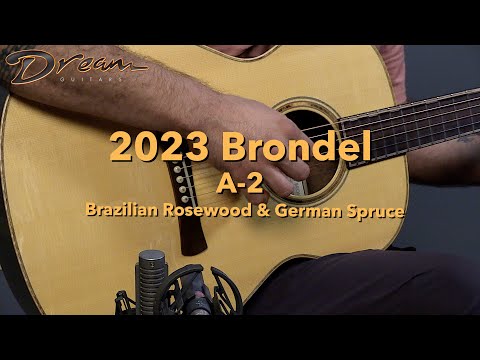 2023 Brondel A2, Brazilian Rosewood/German Spruce image 22