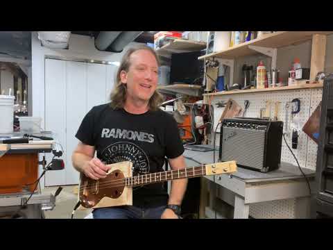 Cigar Box Guitar - Pro Slide Tip on 3 String Thursday with Mike Snowden