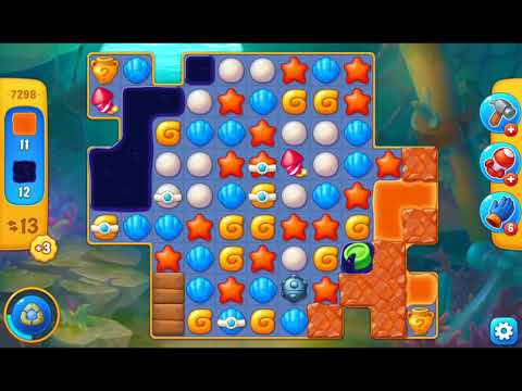 Fishdom 2021 - Level 7298   #playrix #fishdom #gaming