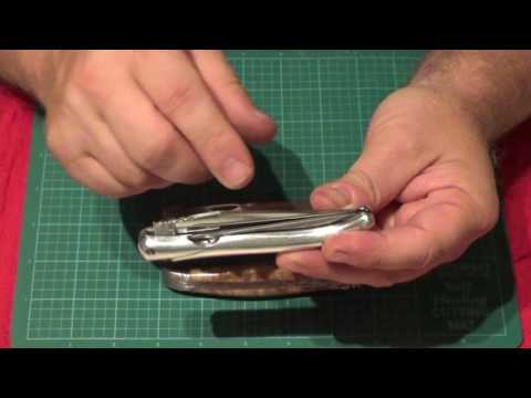 Four various French Laguiole style knives