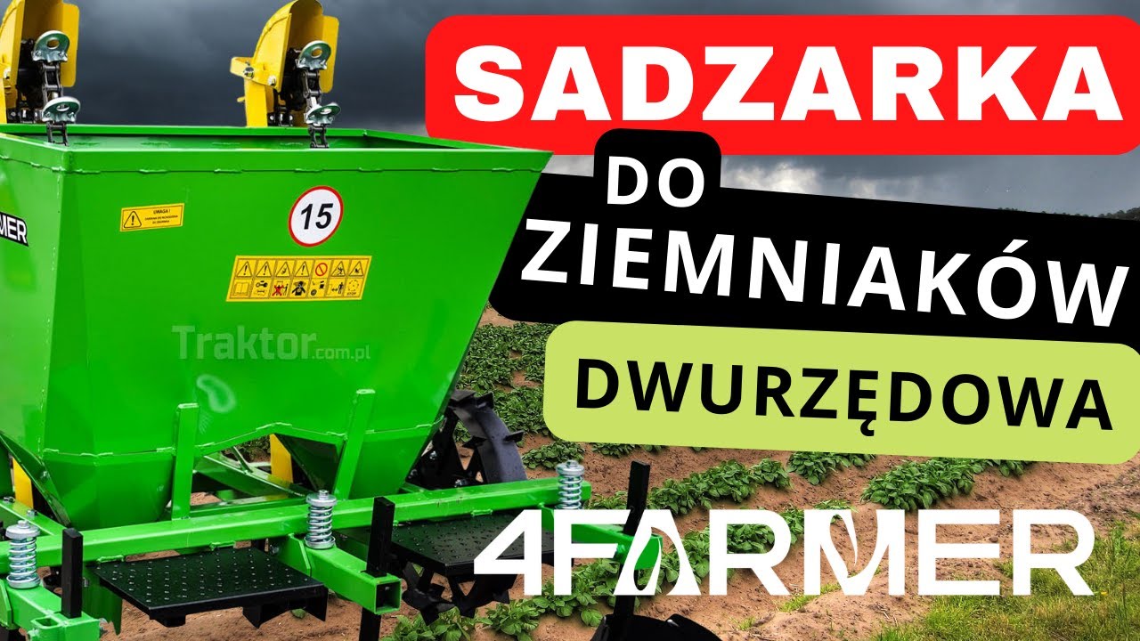 Sadzarka do ziemniaków dwurzędowa :: Traktor.com.pl