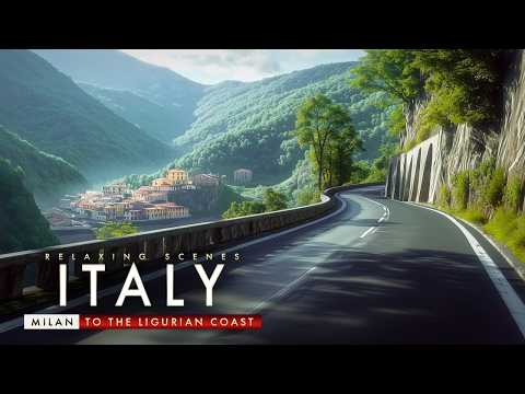 Italy’s Most Beautiful Road Driving from Milan to the Ligurian Coast
