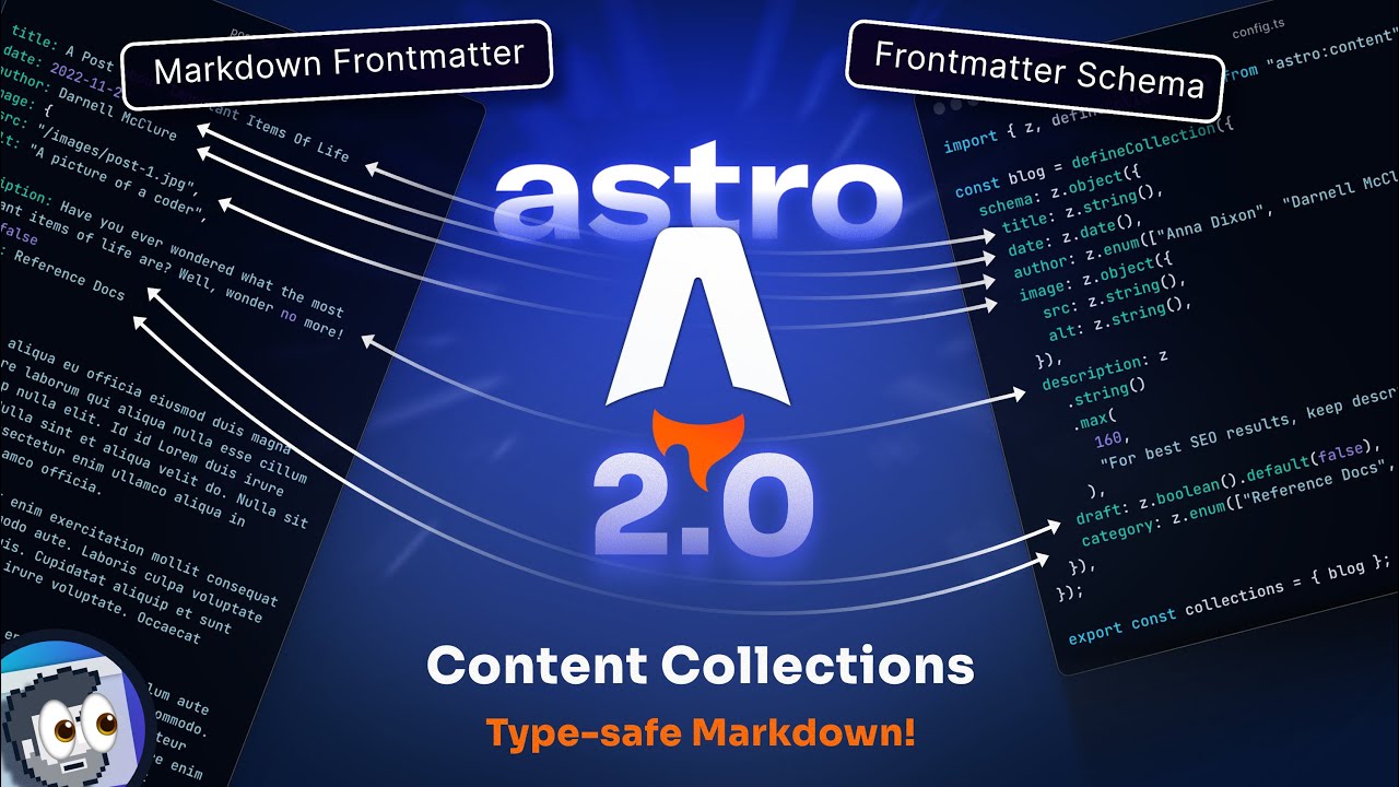 New Astro 2.0 👨‍🚀🚀 Content Collections API Deep Dive