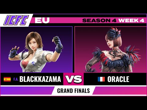 BlackKazama (Asuka) vs. Oracle (Anna) Grand Finals - ICFC EU Tekken 7 Season 4 Week 4