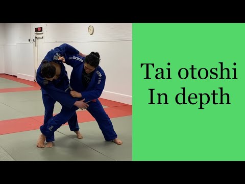 tai otoshi in depth