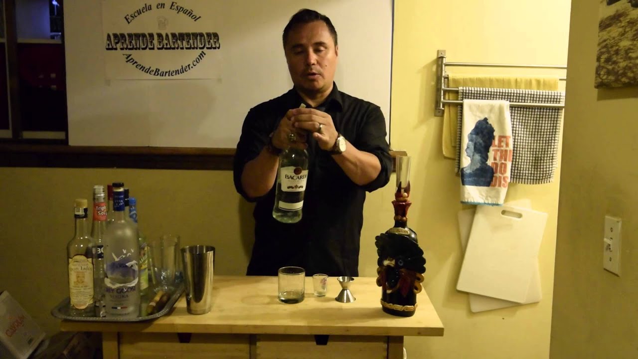 Medida de Alcohol en un Cocktail