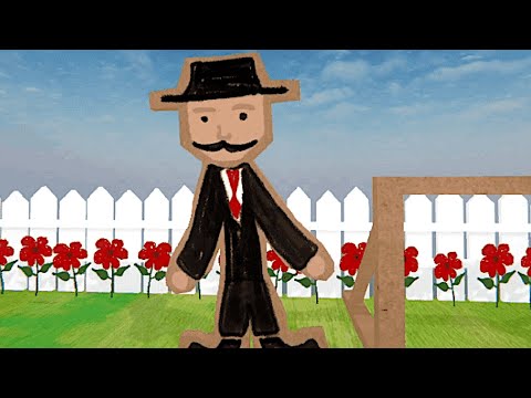 Horror Game Where Dad Gets Milk & Is Made Of Cardboard - 2 Horror Games