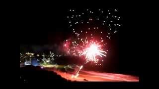 preview picture of video 'New Years Eve Fireworks 2013 - Mooloolaba'