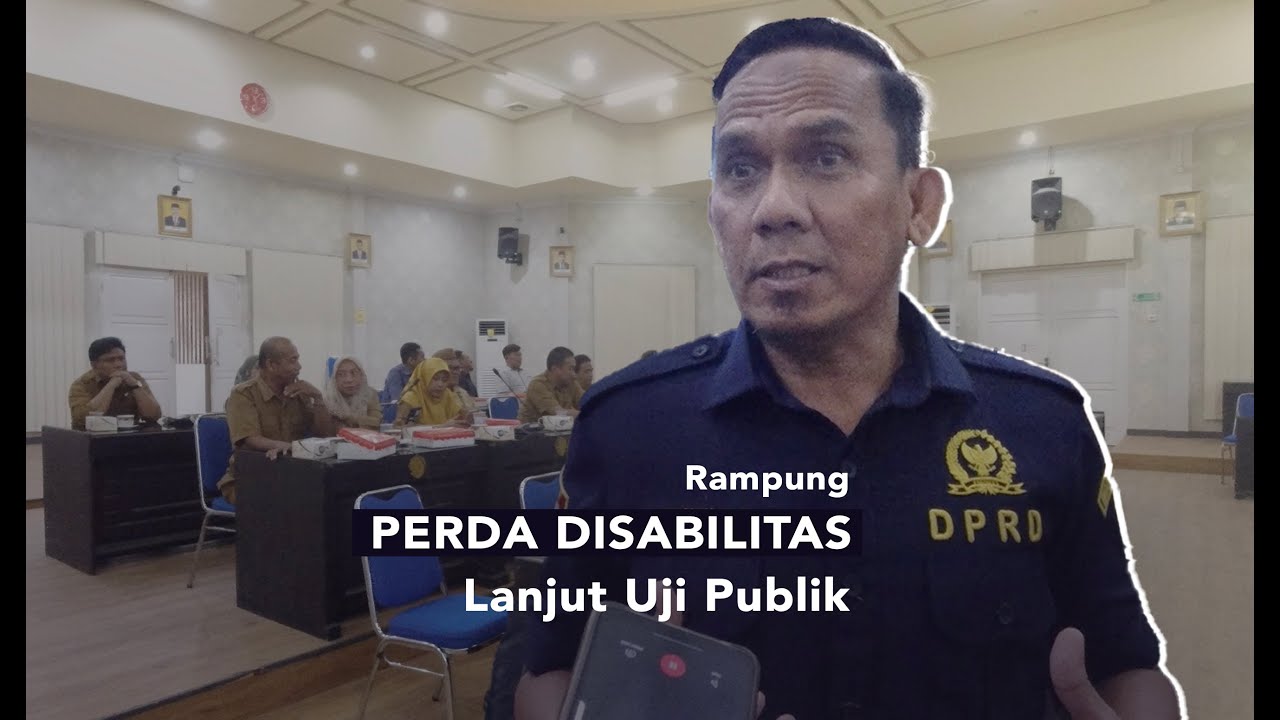 Rampung, Perda Disabilitas Lanjut Uji Publik