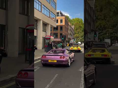 Ferrari F355 GTS Purple - “Disco” driven by the legend Jamiroquai (Jay Kay) #Ferrari #f355