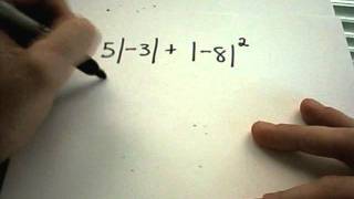 Absolute Value - Basic Examples