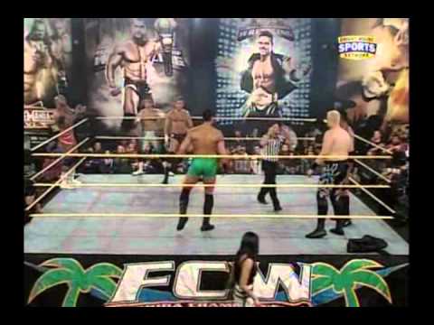 FCW 01/30/11 - Tito, Percy & Curtis vs. Conor O'Brian, Saxton & Bobby Dutch