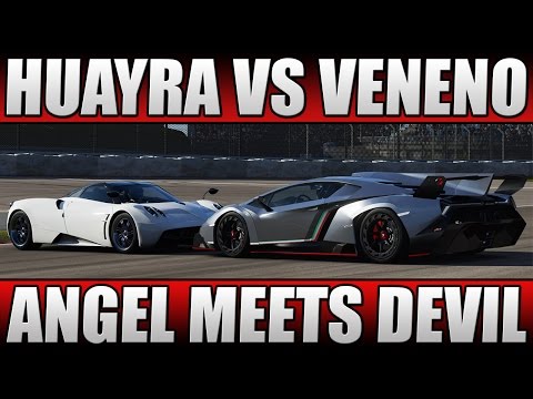 Forza Face-Off - Pagani Huayra VS Lamborghini Veneno - Angel Meets Devil