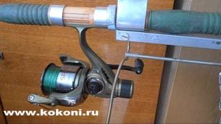 Кронштейн самоподсекатель для удилища своими руками