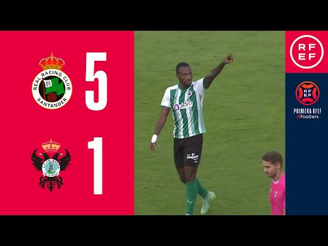 RESUMEN | Real Racing Club Santander 5-1 CF Talavera de la Reina | PrimeraRFEF | Jornada 3 | Grupo 1