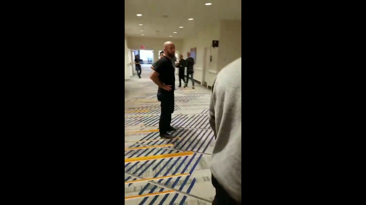 Artem Lobov and Khabib Nurmagomedov Confrontation Ahead Of UFC 223'