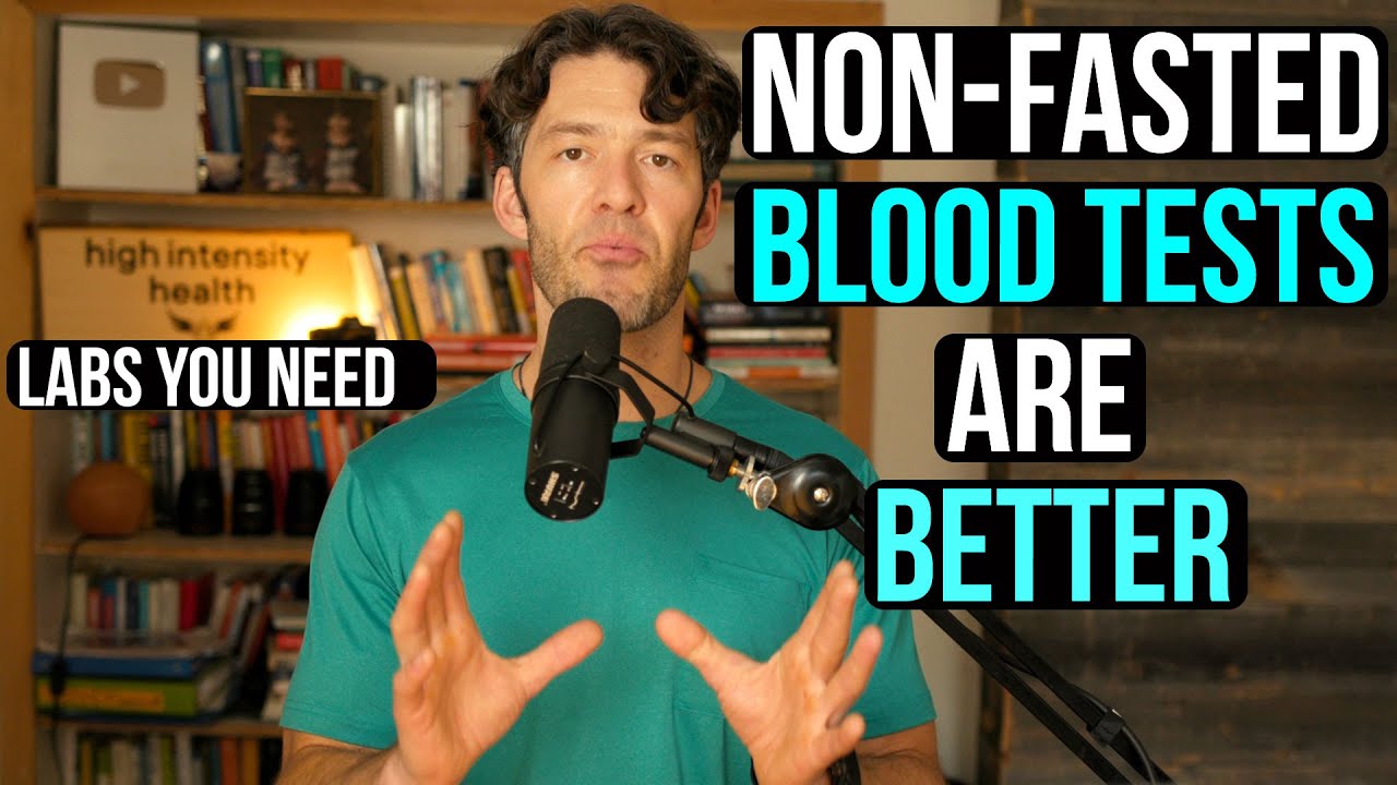 What does non-fasting bloodwork show?
