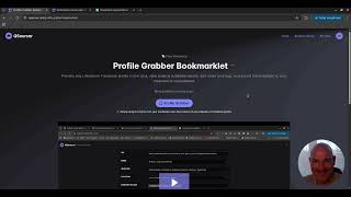 Profile Grabber Bookmarklet Demo