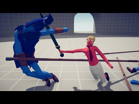 SWORD WARRIOR vs EVERY UNIT - TABS - Totally Accurate Battle Simulator