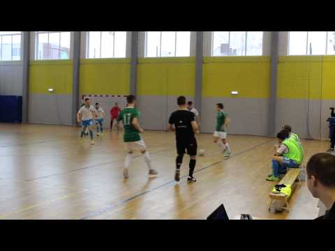 I polowa meczu FC Bydgoszcz - AZS UW Warszawa