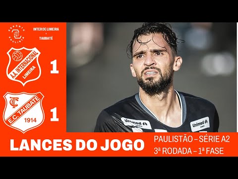 GOLS e LANCES DE INTER DE LIMEIRA 1x1 TAUBATÉ - PAULISTÃO A2 | 2026 - 3ª RODADA (IMAGENS: FPF)