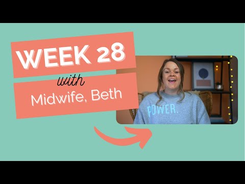 28 Weeks Pregnant with Midwife Beth