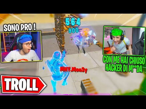 TR0LL0 MON3Y con il NUOVO "GLITCH DEL D4NN0" su FORTNITE (HO ESAGERATO...) w/ @Mon3y