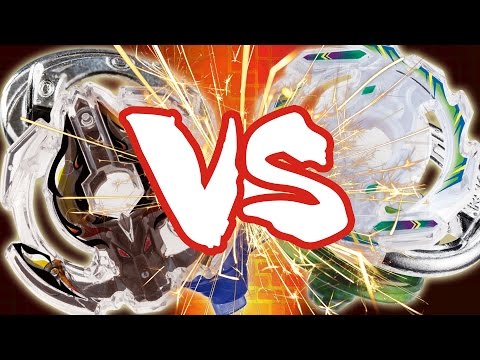 BATALHA!! Minoboros Oval Quake VS Unicorn Ring Defense - ベイブレードバースト