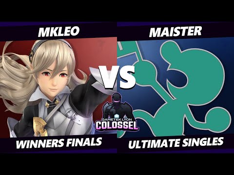 Colossel Winners Finals - MkLeo (Corrin) Vs. Maister (Game & Watch) SSBU Ultimate Tournament