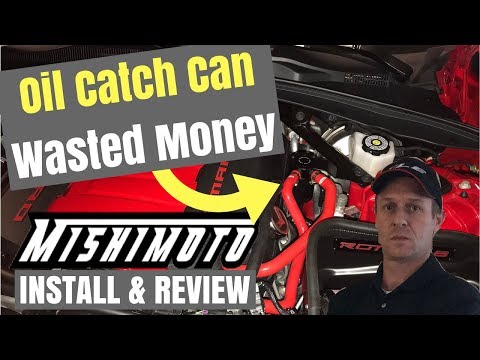 MISHIMOTO Oil Catch Can Install and Review