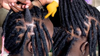 NEW Update Temporary dreadlocks Extensions | how to attach artificial dreads