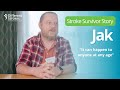 Stroke Survivor Story Jak