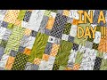 Rock Climb | Layer Cake ONLY Quilt Pattern | In A Day | Quick and Easy