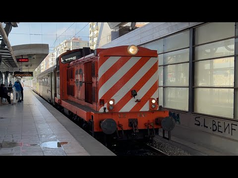 CP 1461 Marcha de formação de maquinistas Caldas da Rainha - Lisboa Santa Apolónia JANEIRO 2024