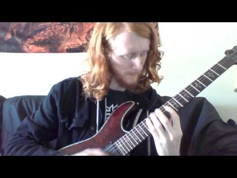 The Black Dahlia Murder - Deathmask Divine (Guitar Solo Cover)