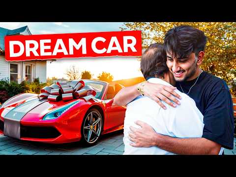 Surprising My Dad With His Dream Car- Ferrari 488 (Emotional)