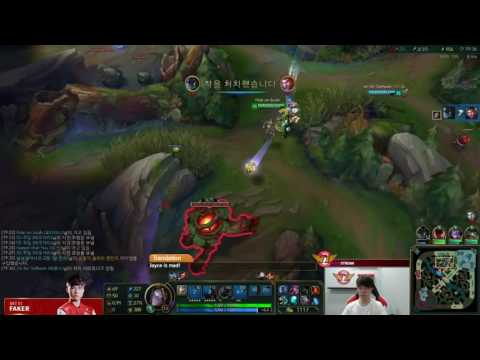 Faker Trolling  Imaqtpies Xayah Double Pentakill