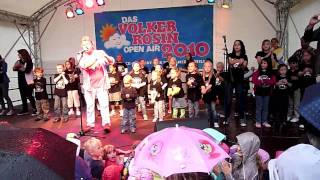 KIDS ON STAGE & Volker Rosin Flitze Flattermann